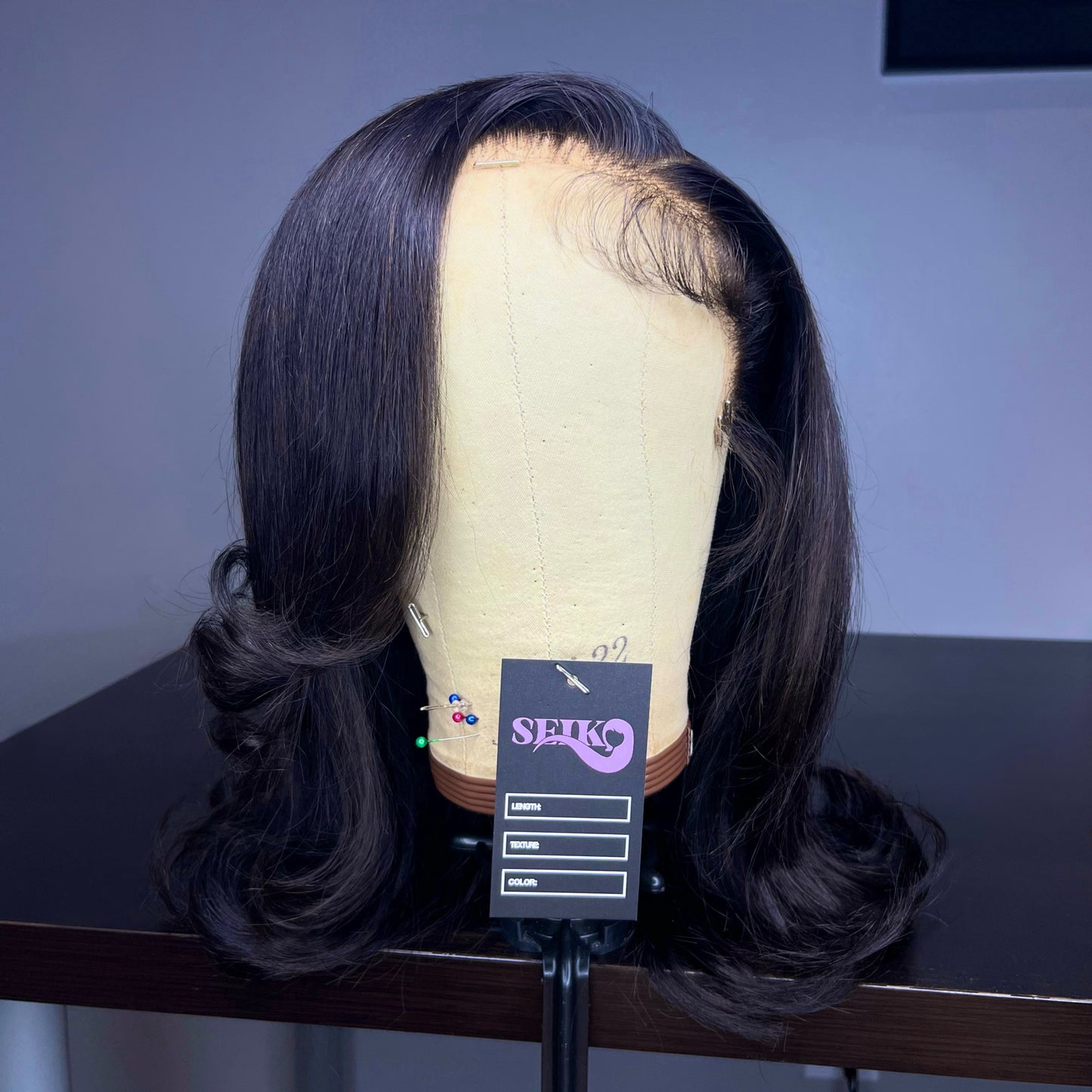 BLACK BOB HD LACE FRONTAL WIG