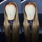 BALAYAGE BLONDE AND BROWN LACE FRONT WIG
