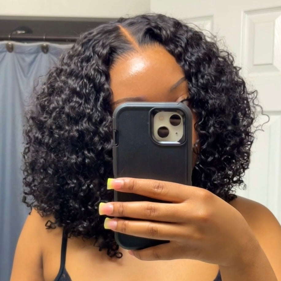 CURLY BOB WEAR & GO WIG