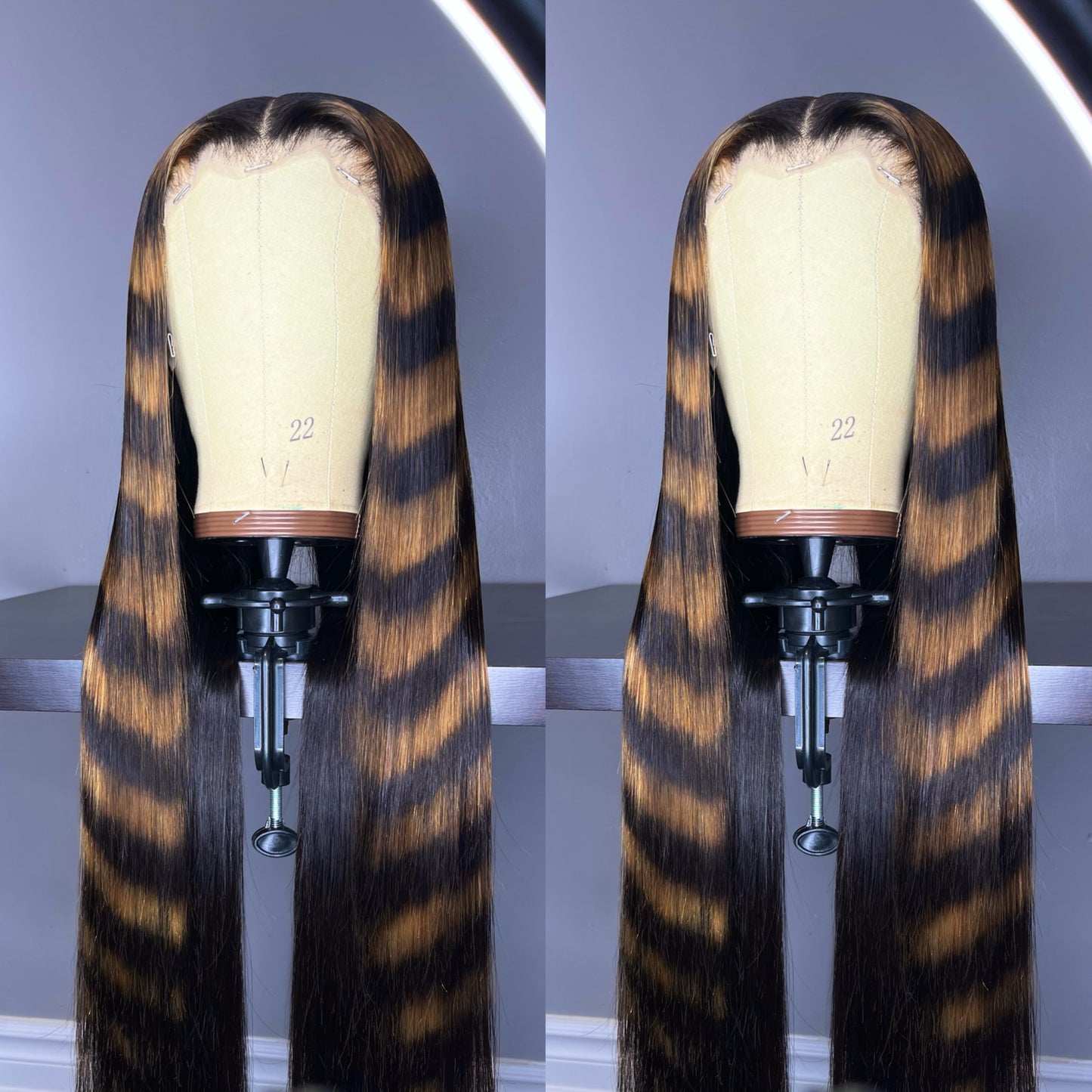 TIGER PRINT LACE FRONT WIG