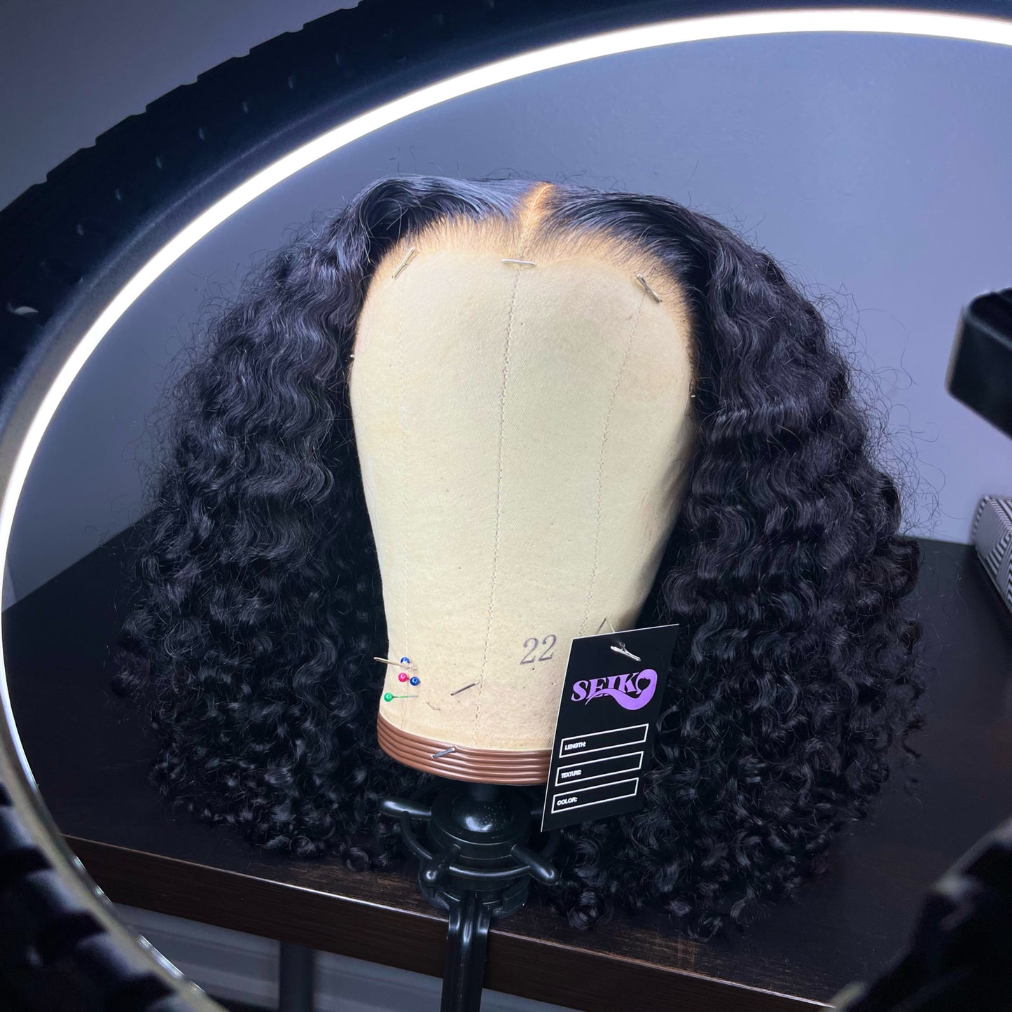 CURLY BOB WEAR & GO WIG