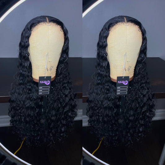 BURMESE CURLY LACE FRONT WIG