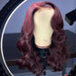 DEEP CHERRY 99J GLUELESS WIG