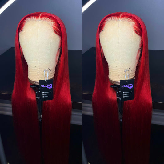 CRIMSON LACE FRONTAL WIG