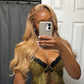 DARK ROOT BLONDE LACE FRONT WIG