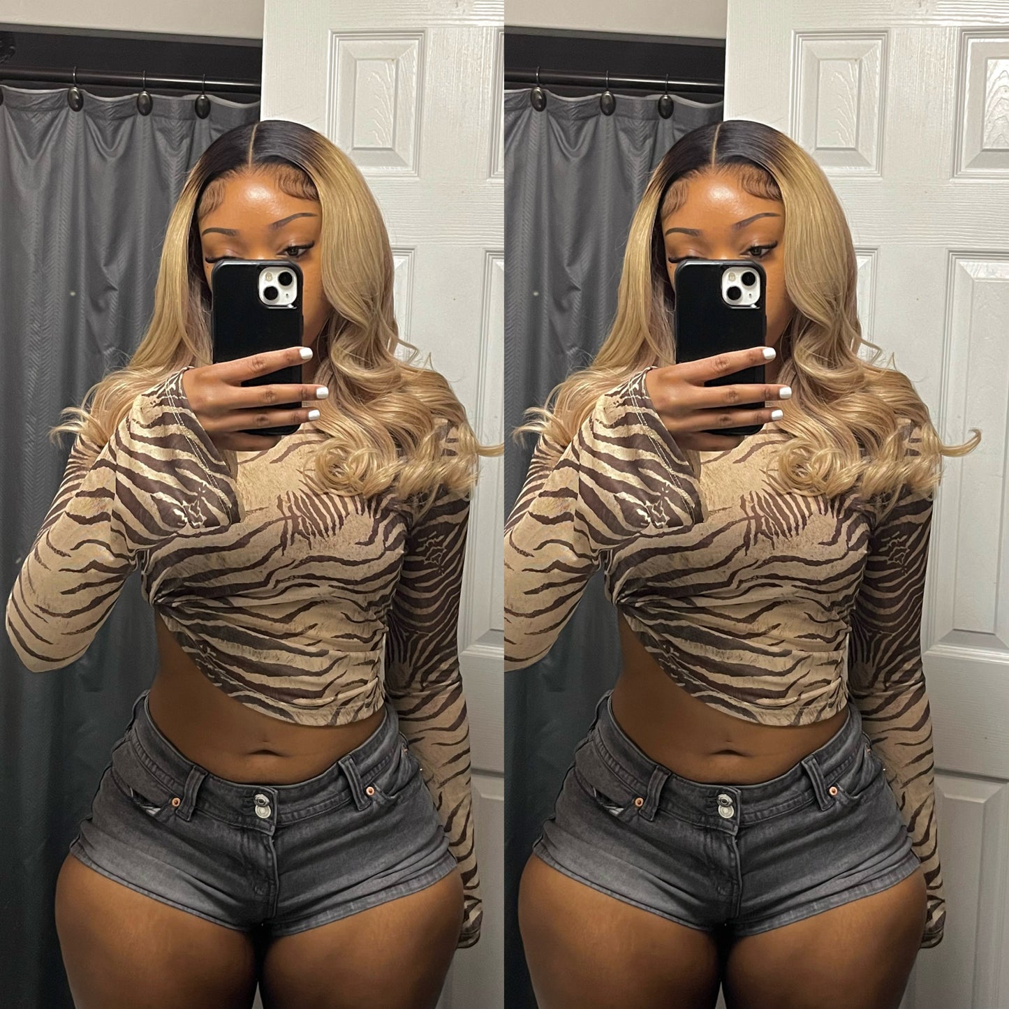 DARK ROOT GLUELESS WIG