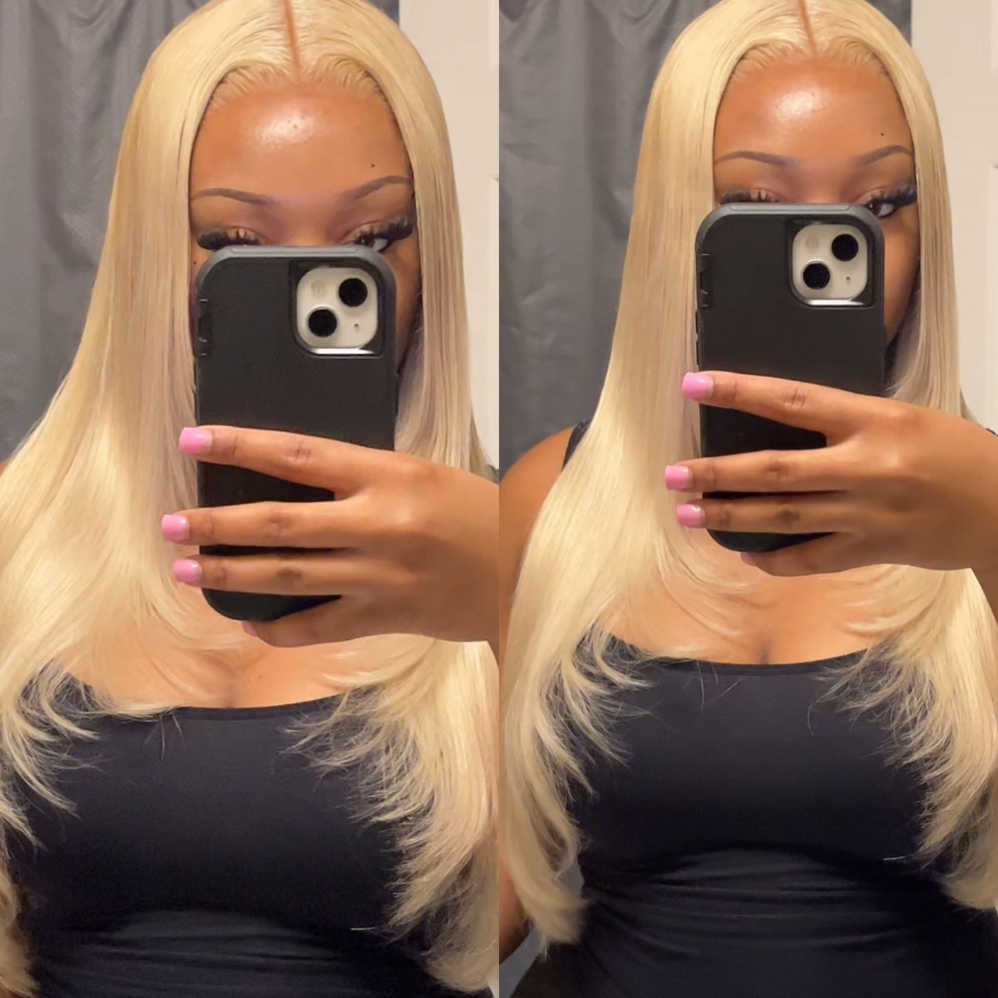 ASH BLONDE LAYERED WEAR & GO WIG