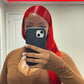 CRIMSON LACE FRONTAL WIG