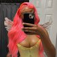 PINK LACE FRONTAL WIG
