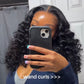 BUNDLE - TWO NATURAL BLACK WAVY WIGS