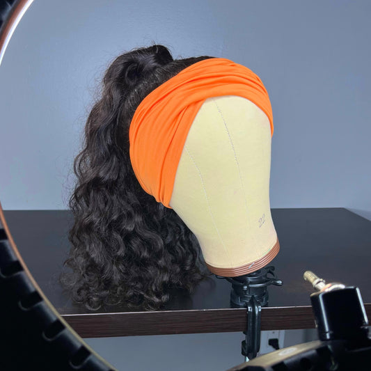 DEEP WAVE HEADBAND WIG