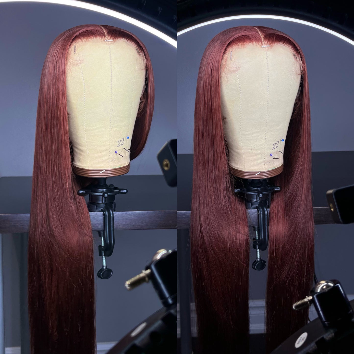 AUBURN LACE FRONT WIG