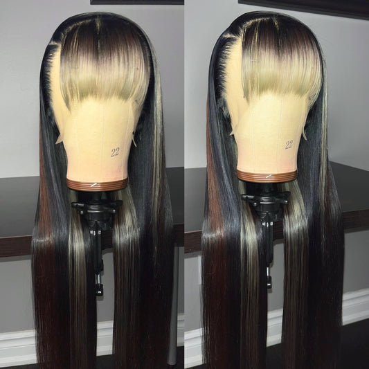 “MOCHA” Pre-plucked Lace Frontal Wig