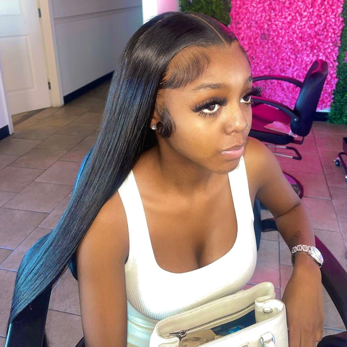 Category: HAIR 🔥💁🏽‍♀️ @lakeyah Is Wearing Our Body Wave Frontal Wig!! |  Instagram