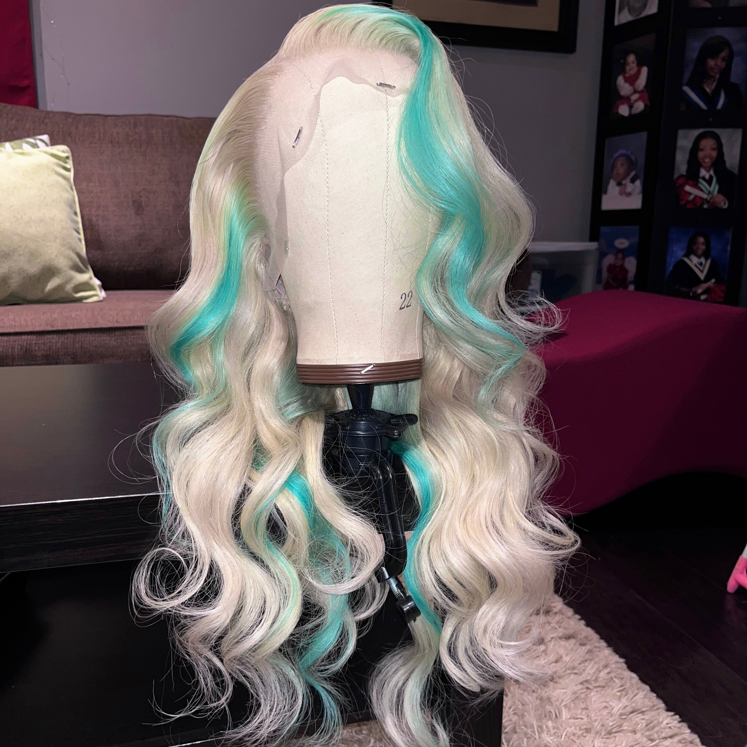 CASA Pre plucked Lace Frontal Wig Seiko