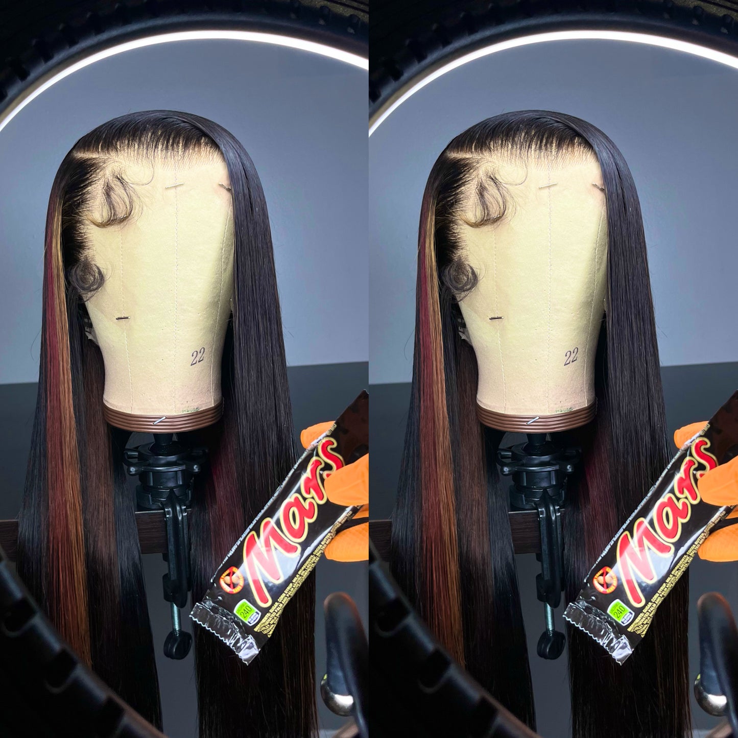 “MARS” Pre-plucked Lace Frontal Wig