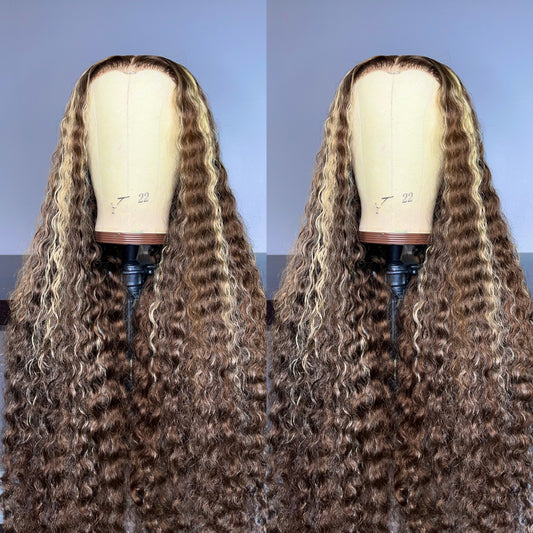 DEEP WAVE HIGHLIGHT WEAR & GO WIG