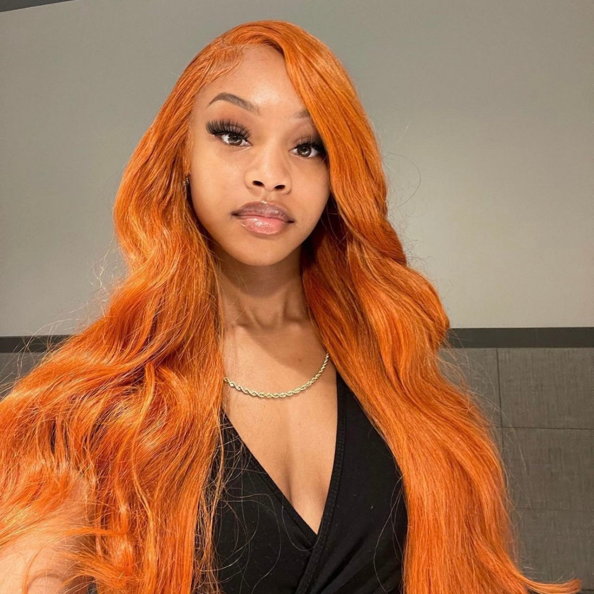 Ginger Pre-Plucked Lace Front Wig Ready To Wear