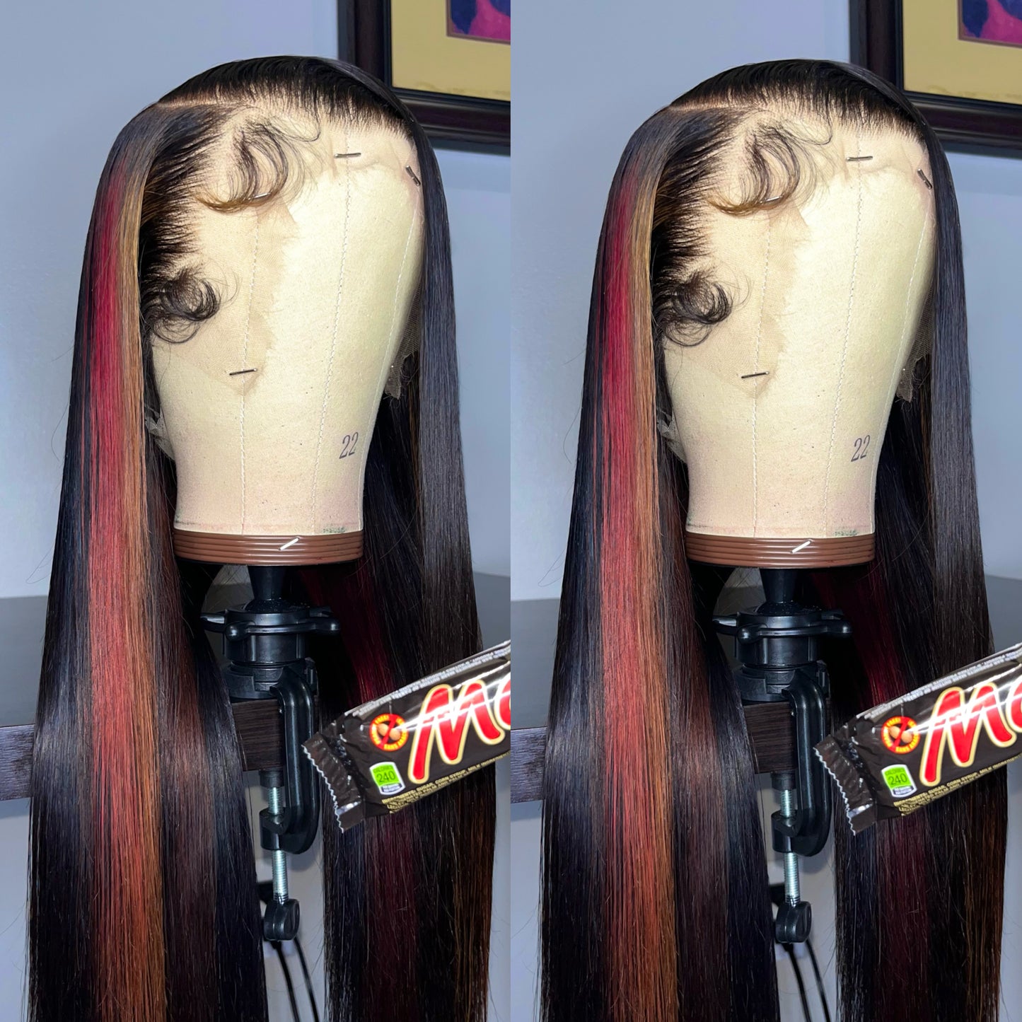 “MARS” Pre-plucked Lace Frontal Wig