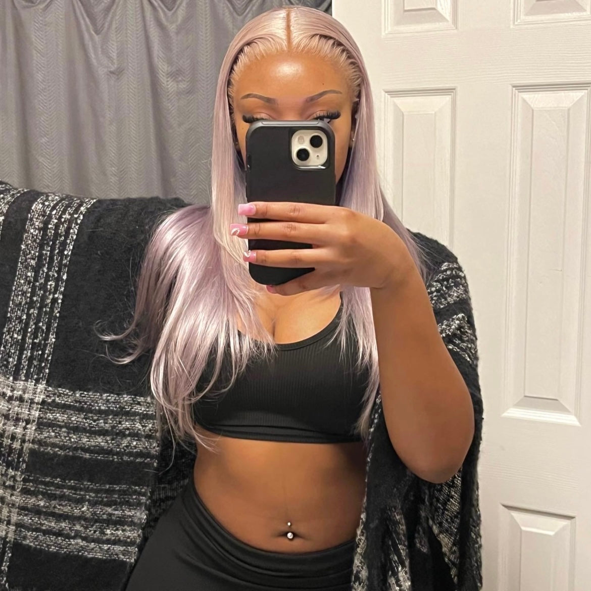 GREY LACE FRONTAL WIG