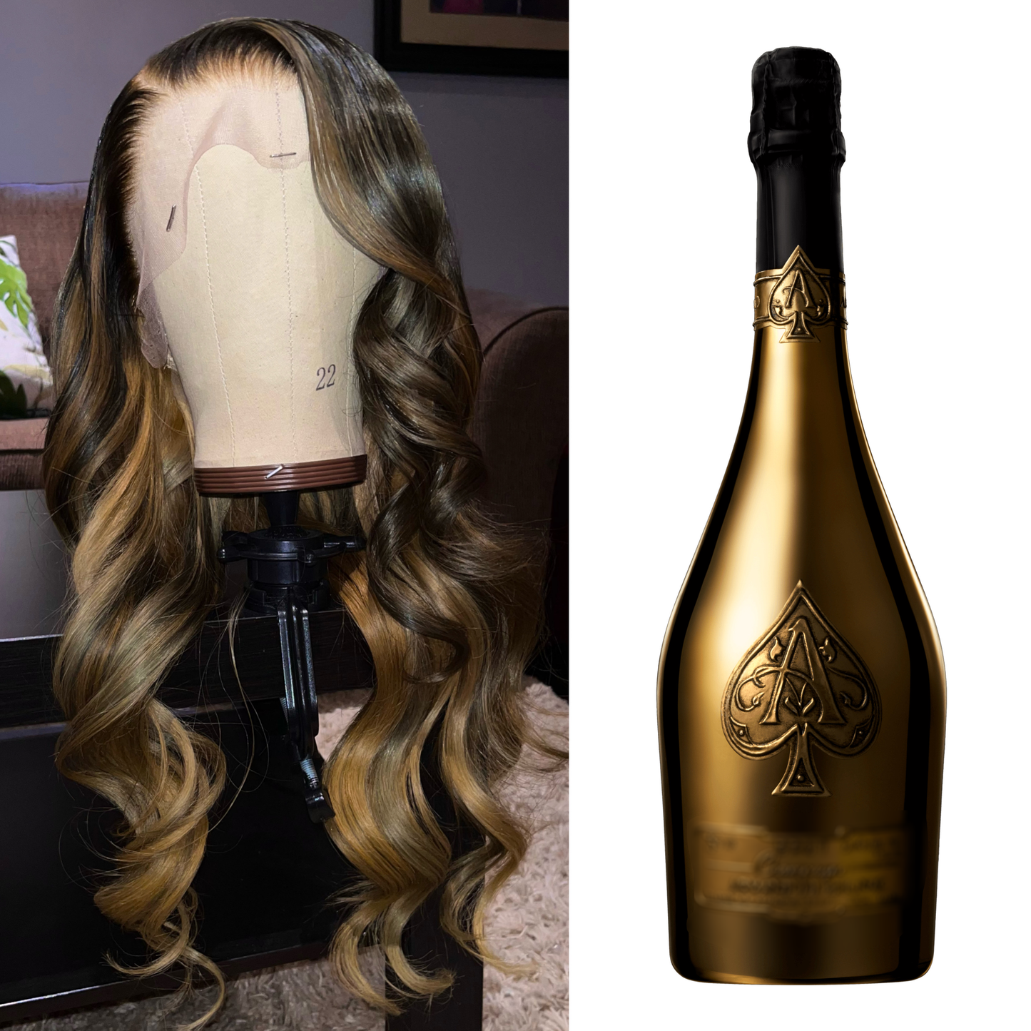 “SPADES” Pre-plucked Lace Front Wig